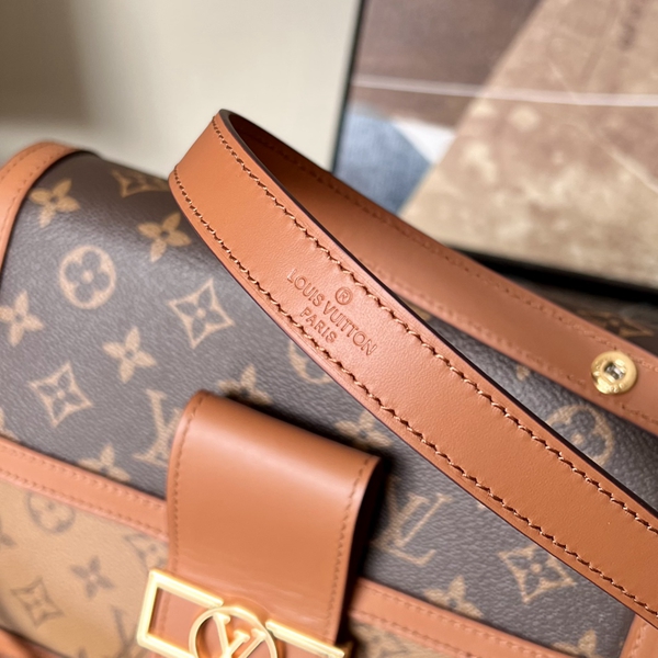 ルイヴィトンバッグ角部分ディテール